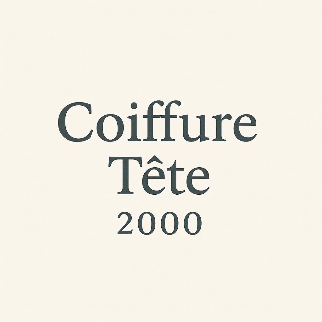 Coiffure tête 2000